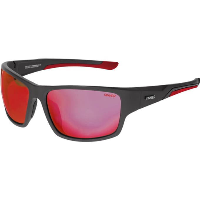 Sinner Lemmon Sintec Zonnebril - Matt Zwart Red