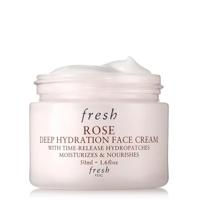Frais, Rose, Hydratation Intense, Crème, Pour le Visage, 50 ml
