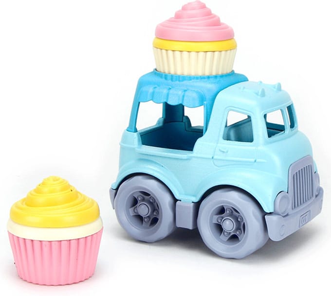 Groene Speelgoed Cupcake Truck
