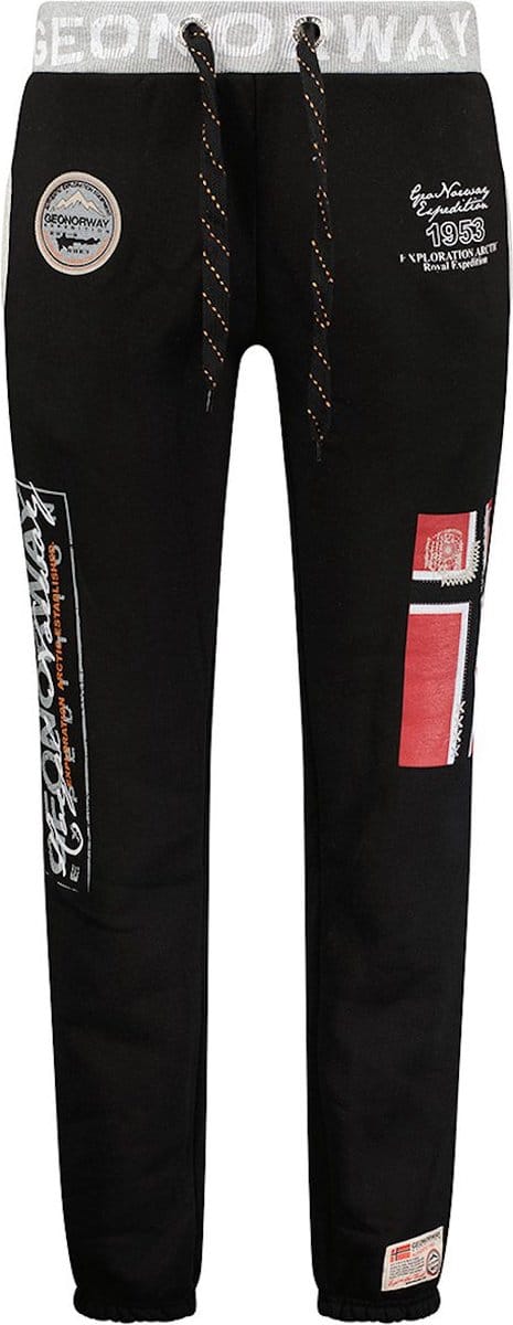 Geographical Norway Joggingbroek Moliere Heren Zwart Met - S