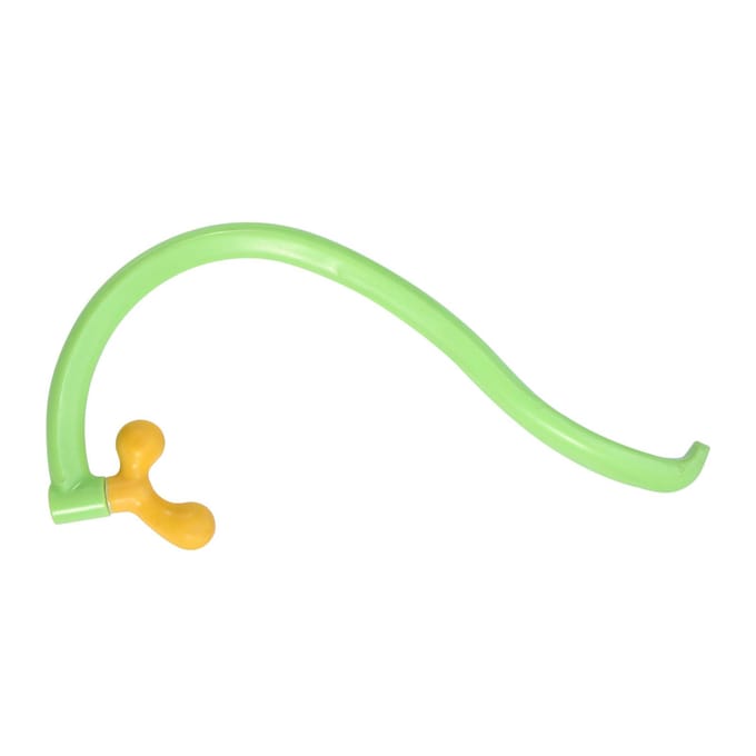 Verstelbare Dubbele Kop Triggerpoint Massager Rug Nek Schouder Spierpijn Verlichting Massage Tool green