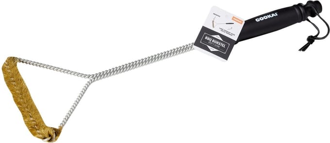 Barbecueborstel, Messing, 41 cm - Cookai