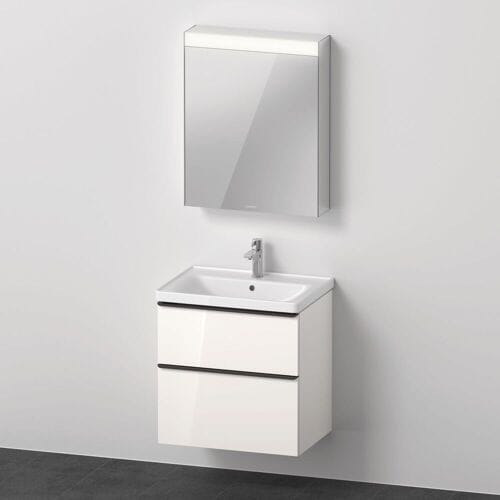 Duravit D-Neo furniture set with mirror cabinet 65 cm DE0115L2222