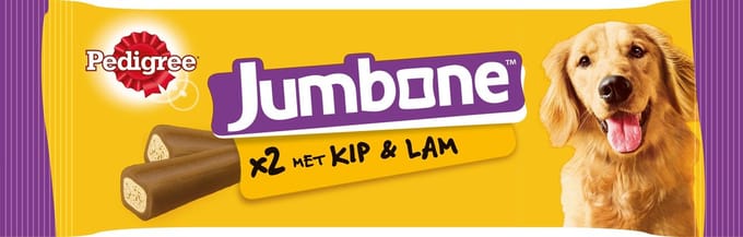 Pedigree Jumbone Medium Kauwstaaf - Kip - Hondensnack - 12 x 2 stuks