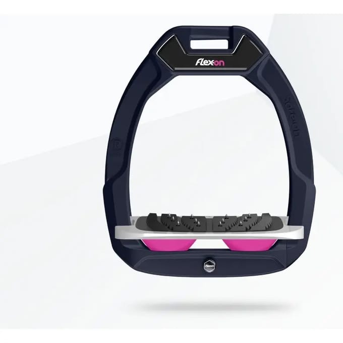 Veiligheidssportsteunen Hellend Ultra Grip Blauw/grijs/roze Flex-On Safe-On