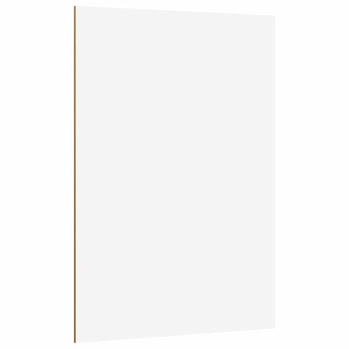 vidaXL - Decor - Panels - 50 - st - Wit - 21 - x - 30 - x - 0,27 - cm - Bewerkt - hout