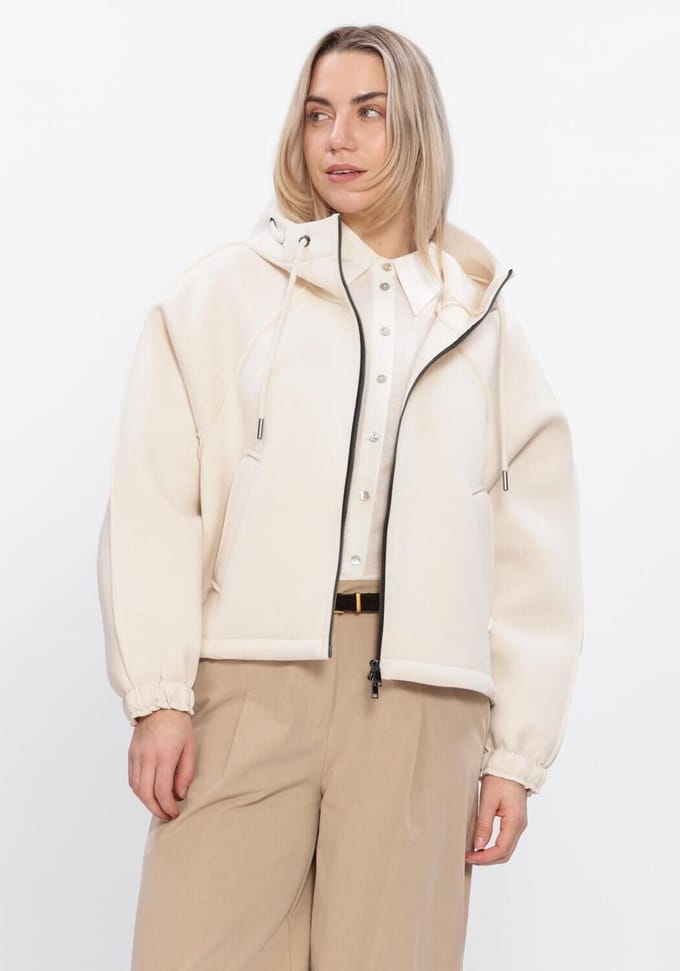 Beaumont Tamar Jacket Jassen Dames - Zomerjas - Ecru - Maat 44