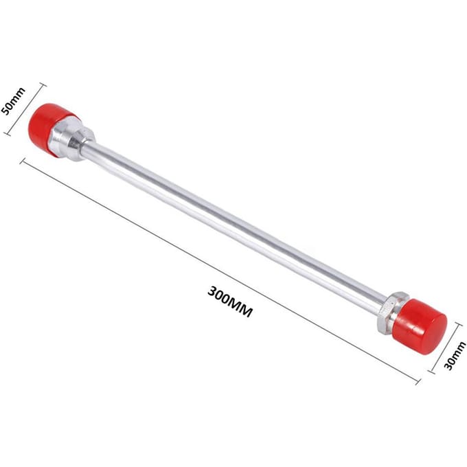 Hogedruk Airless Spuitverfmachine Tip Verlengstang Verfspuitmachine Accessoires 30cm white