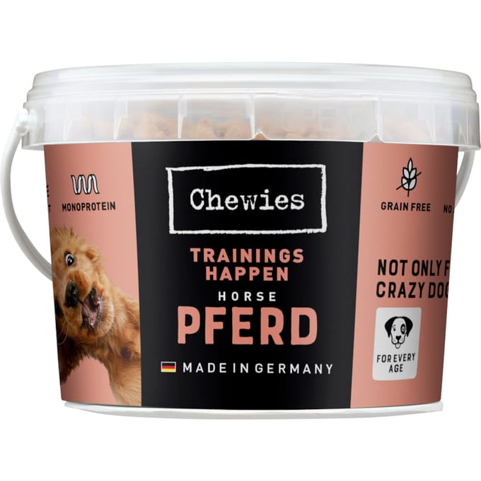 Chewies Mono-Eiwit Trainingssnack - Dubbelpak: Paard 2 x 300 g