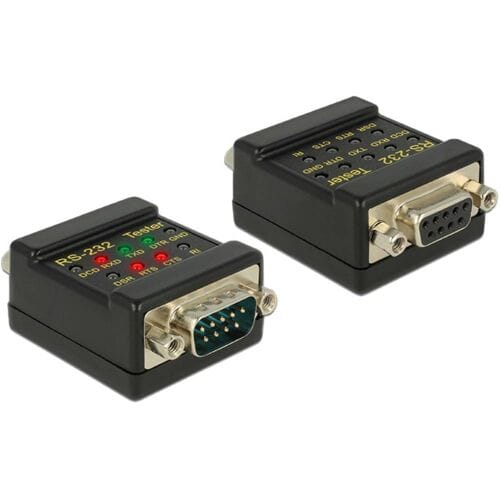 Delock 87713 VGA-connector D-sub bus 9-polig - D-sub stekker 9-polig 0 mm 1 stuk(s)