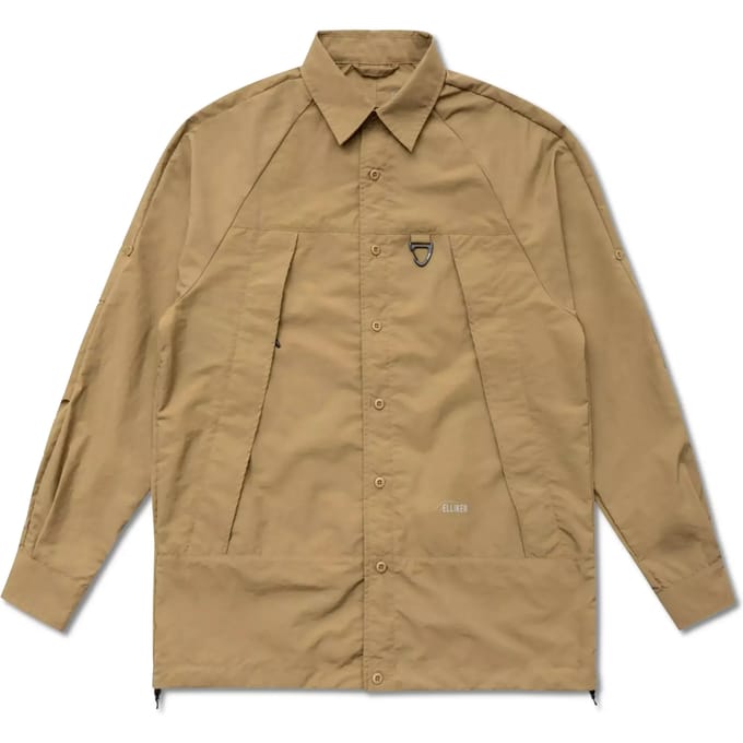 Technisch zip T-shirt met lange mouwen Elliker Craw