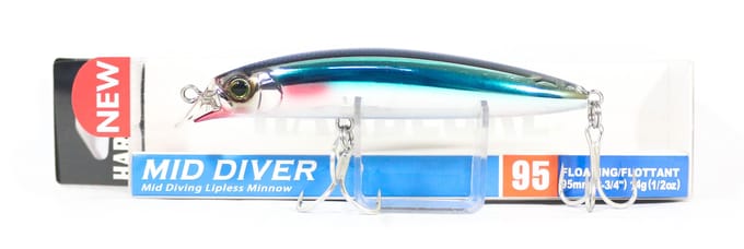 Yo Zuri Duel Hardcore Mid Diver 95 Drijvend kunstaas F1191-HKN (5801) blue
