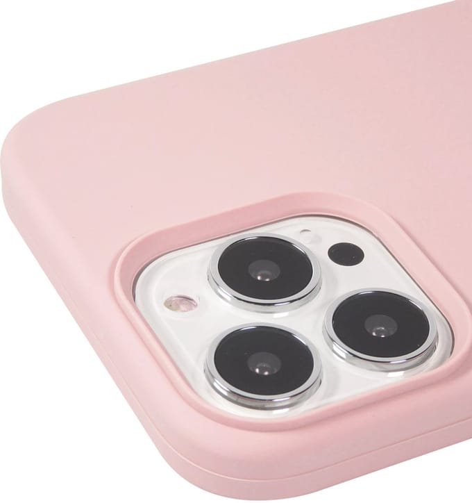 Jaym, Hoesje geschikt voor Apple iPhone 13 Pro Max - Soft Feeling, Roze