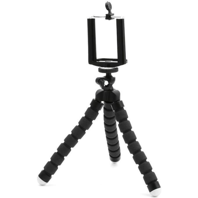 Flexibele statiefhouder (Gorilla Mount Monopod Holder Octopus) voor GoPro-camera black