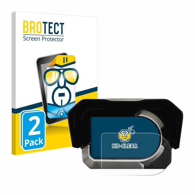BROTECT - Screenprotector voor Kymco CV3 - Folie Beschermfolie transparant 2 Stuks