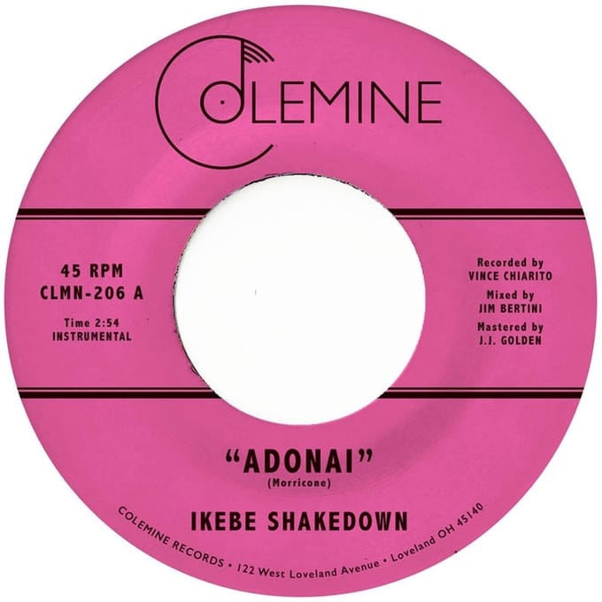 Ikebe Shakedown - Adonai (7" Single) (Coloured Vinyl)