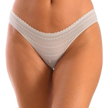 VIVIAN string effect slip BK3112 vrouw