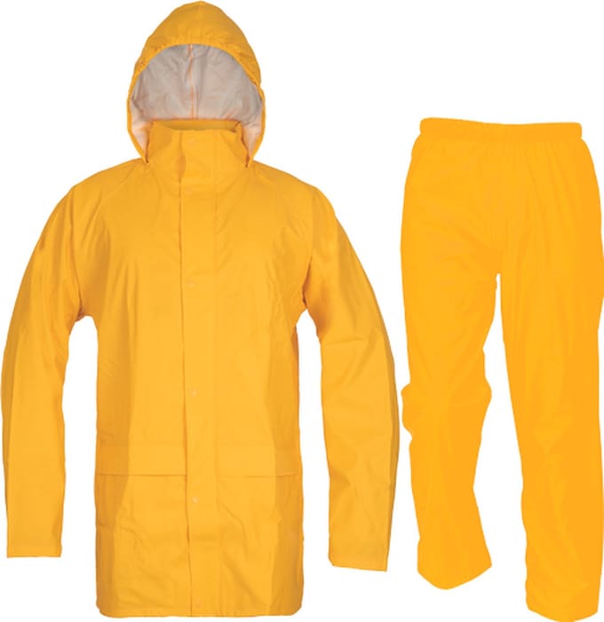 Cerva Siret regenpak geel maat 3XL