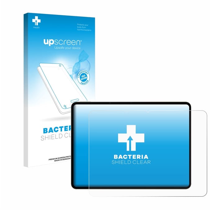 upscreen - Screenprotector voor realme Pad 3 - Folie Beschermfolie transparant antibacterieel