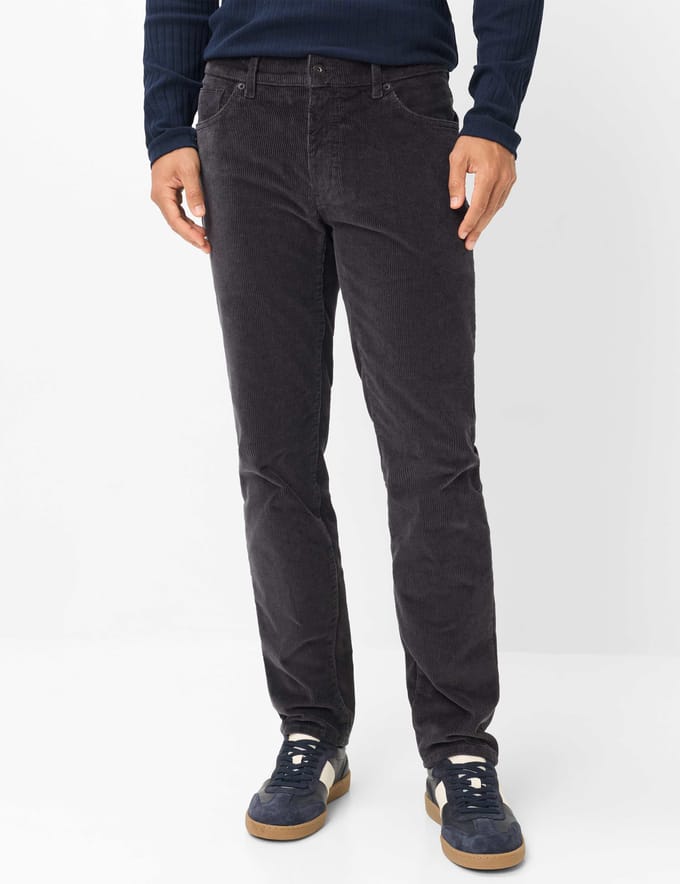 Brax Heren Jeans  Style CADIZ GREY, donkergrijs, maat 35/30