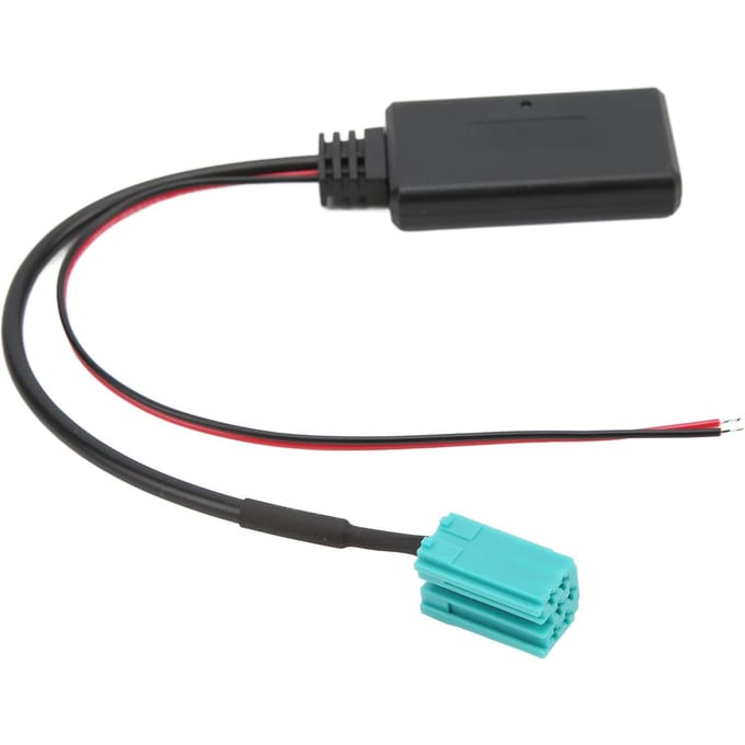 Module Bluetooth 4.0 Stéréo Adaptateur Câble Aux Remplacement pour Clio   Espace   Megane black