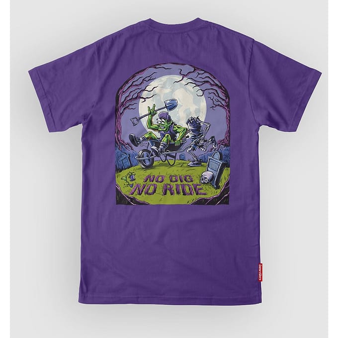 Loose Riders No Dig Graveyard Tech Tee
