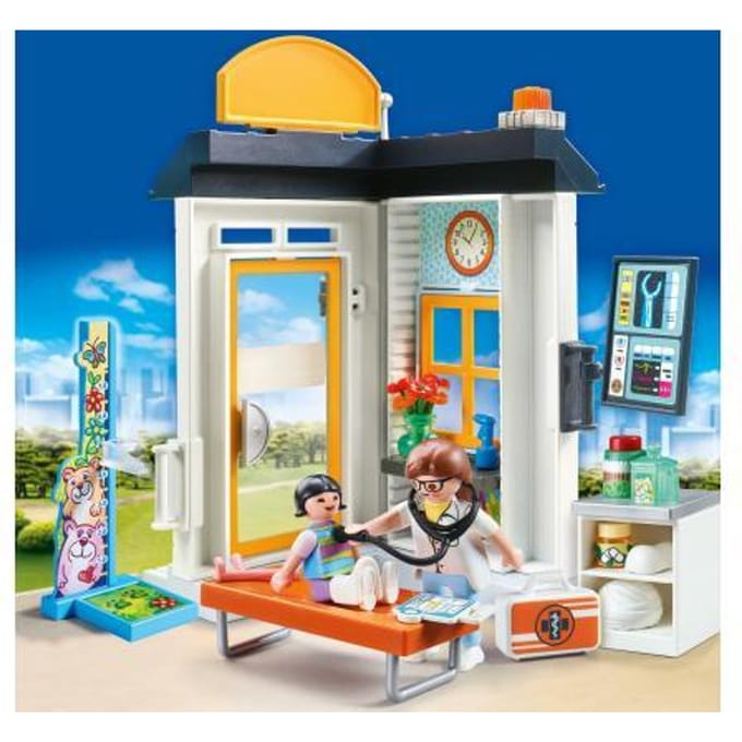 PLAYMOBIL Starterpack City Life Kinderarts - 70818