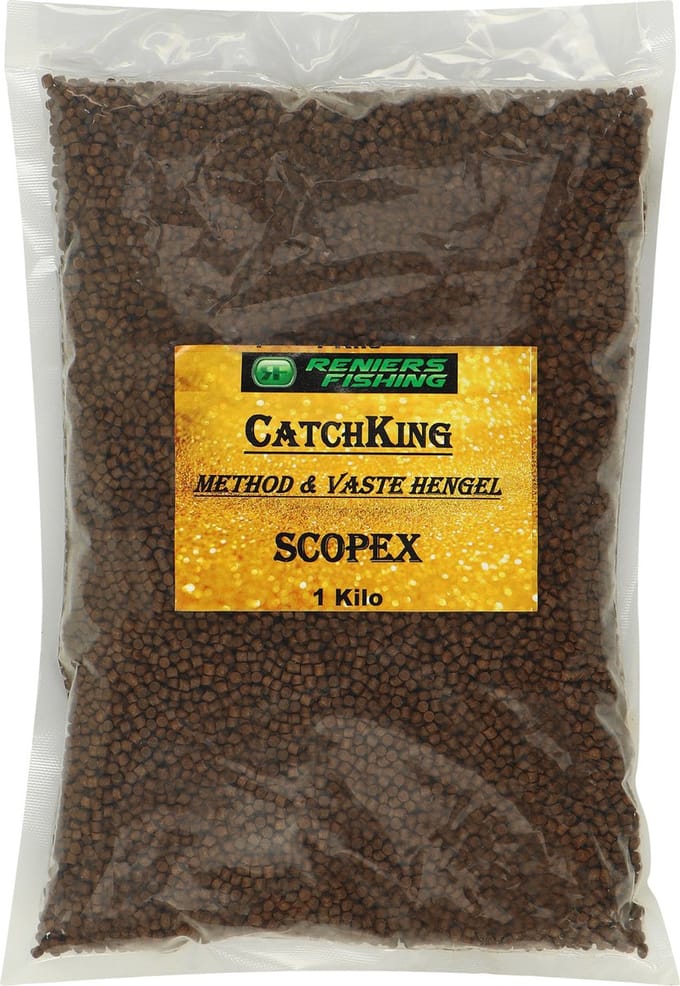 Reniers Fishing Gold Range CatchKing Method Pellets 3mm (1 Kilo) - Smaak : Monster Crab