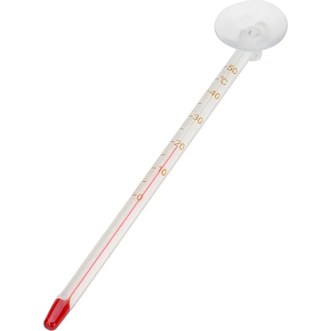 Glazen thermometer met zuignap Aqua Della 0 - 42 °C