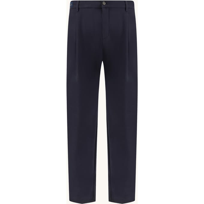 broek chino dynamisch man blauw