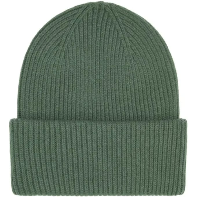 Wollen muts Colorful Standard Merino emerald green