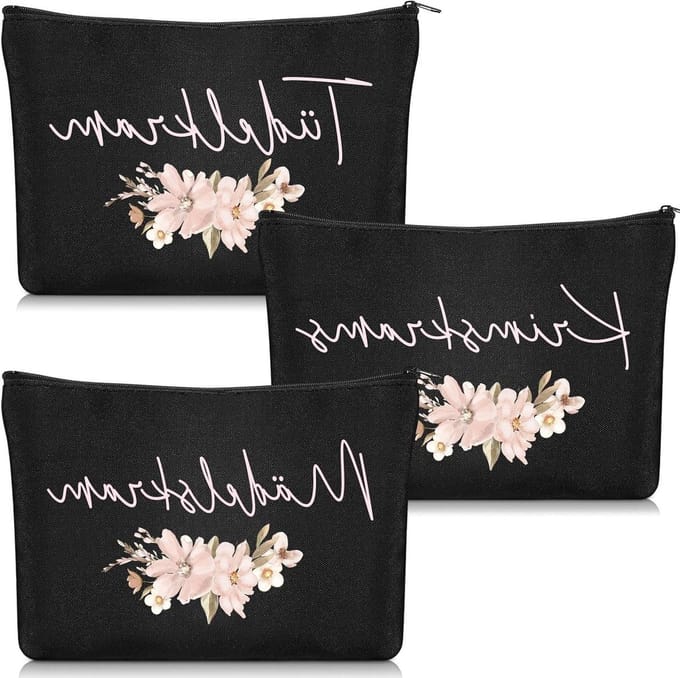 Make-uptas Set - Toilettas Dames - Make-up Opbergen - Set van 3 stuks - 23 x 15 x 5 cm