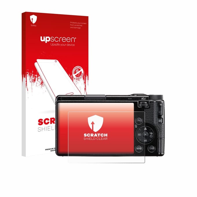 upscreen - Screenprotector voor Ricoh GR IV HDF 2025 - Folie Beschermfolie transparant