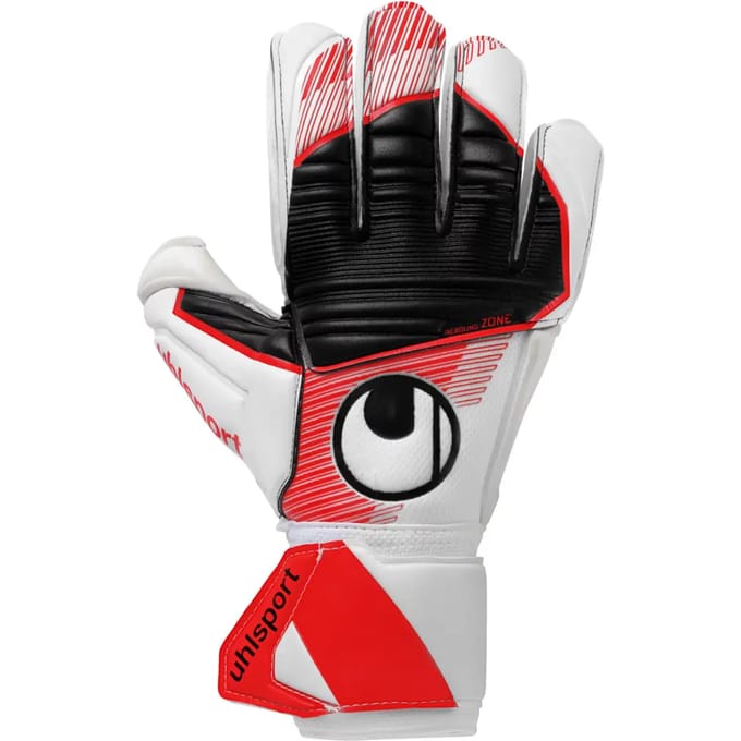 Uhlsport Keepershandschoenen - Absolutgrip - White/Red/Black