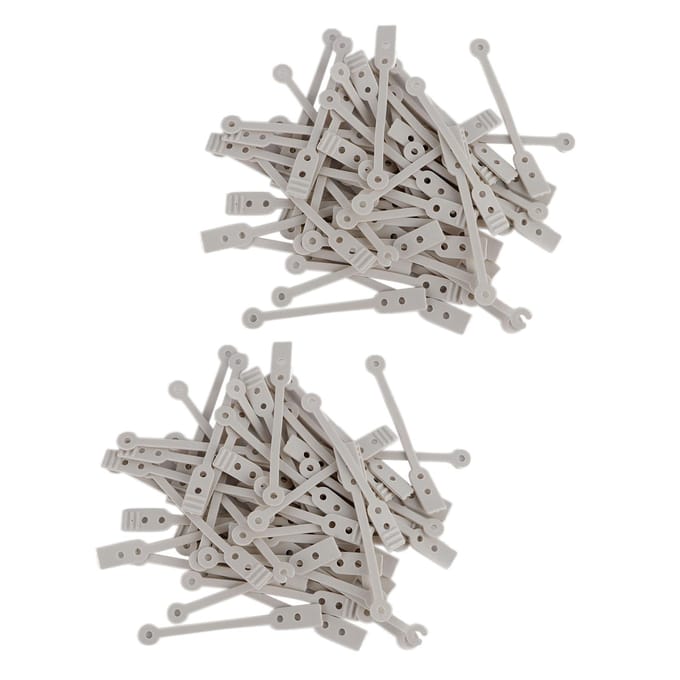 2 Zakken Krulspeld Elastiekjes Elastisch Rubber Haar Krulspelden Elastiekjes voor Alle Haartypes gray