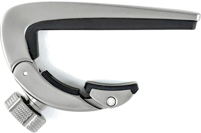 Dunlop DPFSC Pivot Capo voor Klassieke Gitaar Satin Chrome