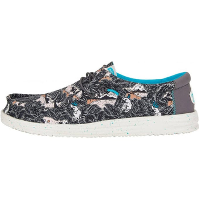 HEYDUDE - Wally H2O Heren Instappers Tropical Black/Tropical - Maat 43