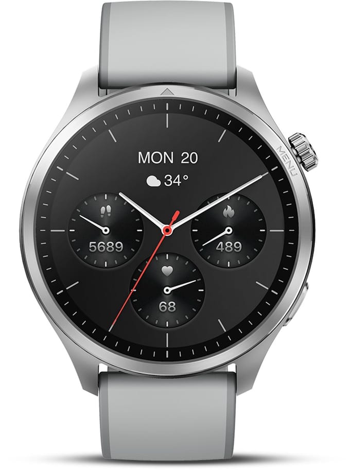 Otiume GTR1 – Smartwatch – 48mm Amoled Display – Dual GPS – Bluetooth bellen – Zilver