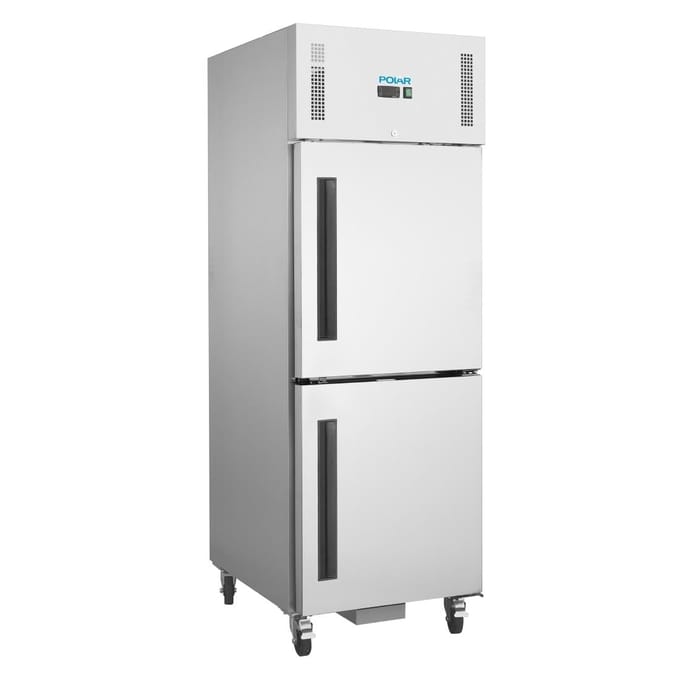 Polar G-serie staande koelkast met dubbele deuren 600L