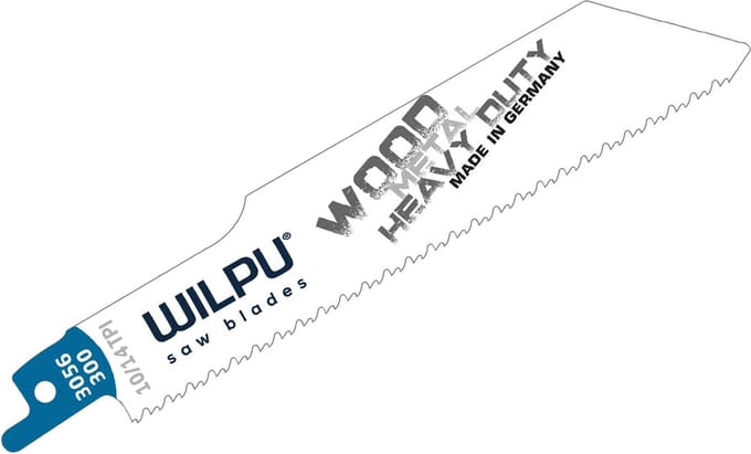 Reciprozaagbladen Wilpu 3056/300 - Universele toepassing - Bosch S644D (set van 5)