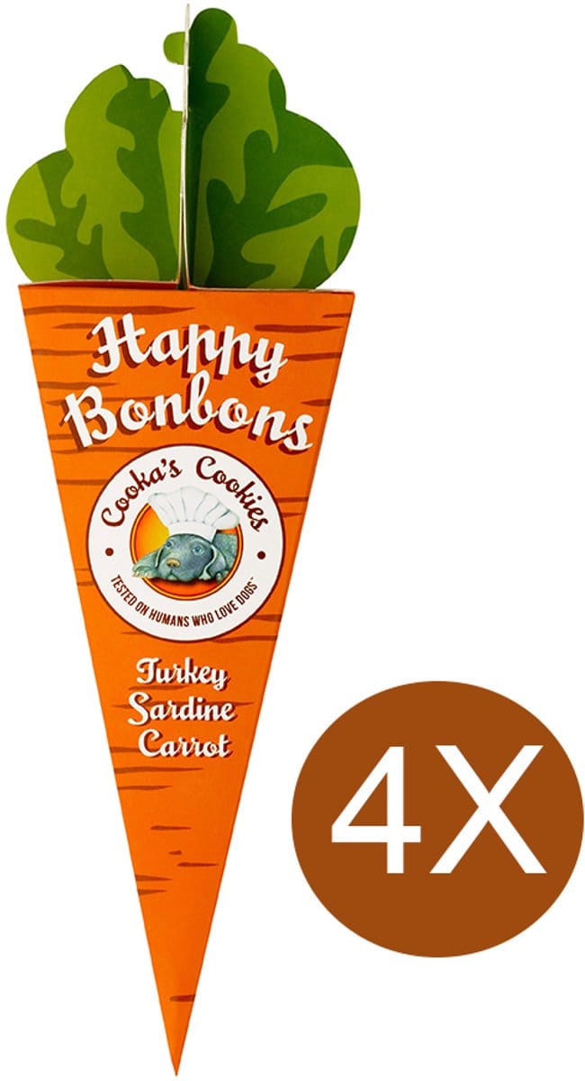 Happy bonbons multipack 4x50g