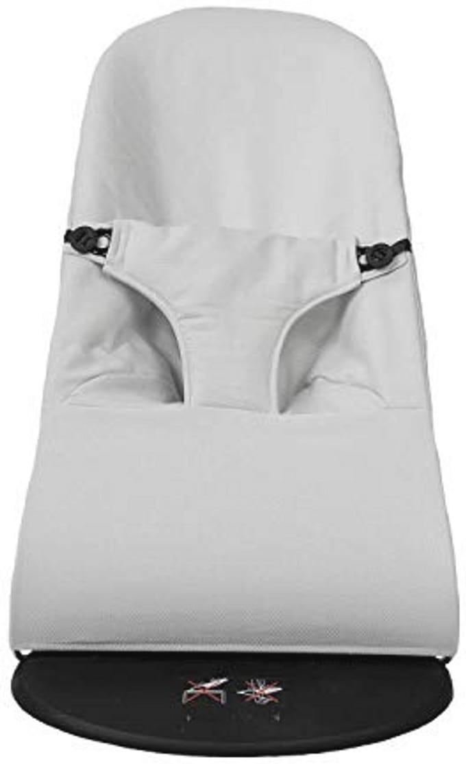 Hangmat voor Baby, Piqué, Grijs, Uniseks