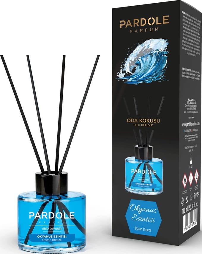Pardole Ocean Breeze Geurstokjes - Huisparfum - Huisgeur 145ML