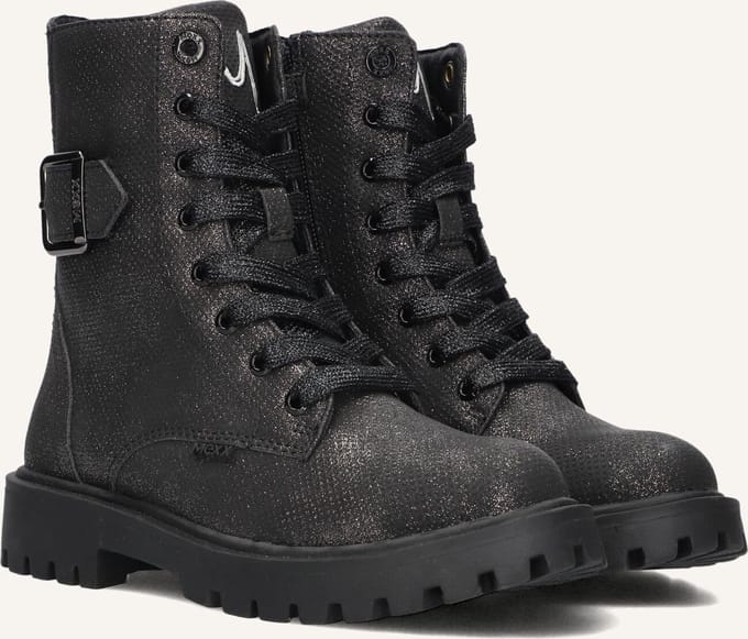 Mexx Star Super Laarzen - Leatherlook - Meisjes - Zwart - Maat 35