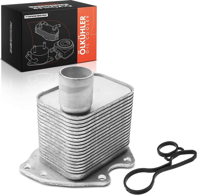 Frankberg 1x Oliekoeler motorolie voor Opel