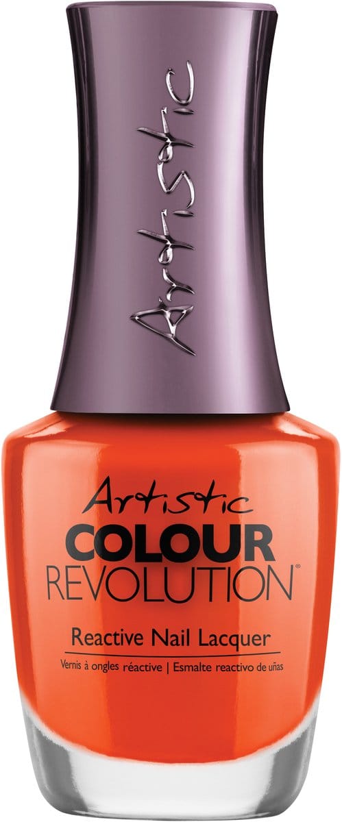 Artistic Nail Design Colour Revolution 'Voguing It Out!' (Oranjerood Créme)