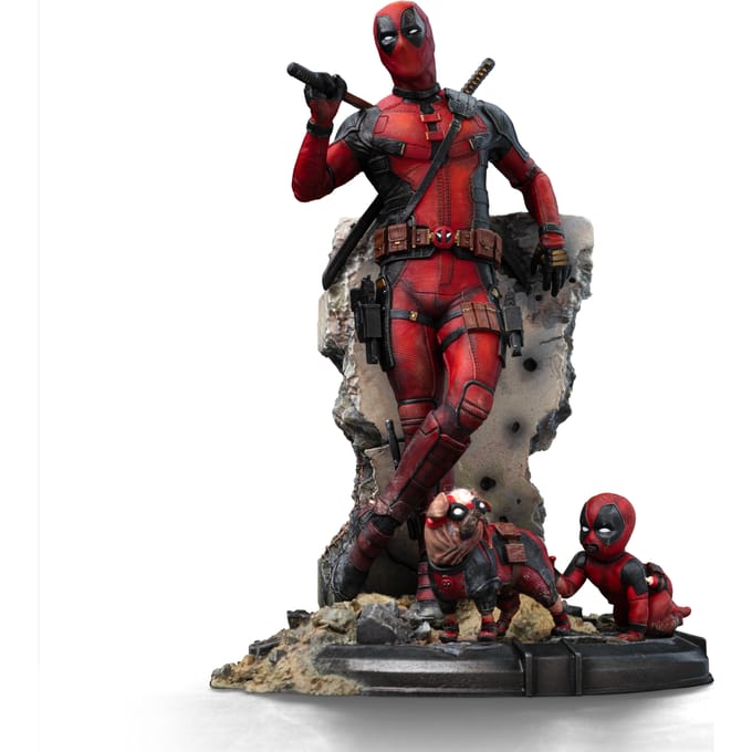 Iron Studios Marvel Deadpool & Wolverine 1/10 Art Scale Deadpool Statue