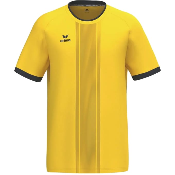 Erima Libero 125 Shirt Korte Mouw Kinderen - Geel | Maat: 140