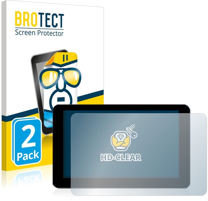 BROTECT - Screenprotector voor Zontes 310V Cruiser - Folie Beschermfolie transparant 2 Stuks