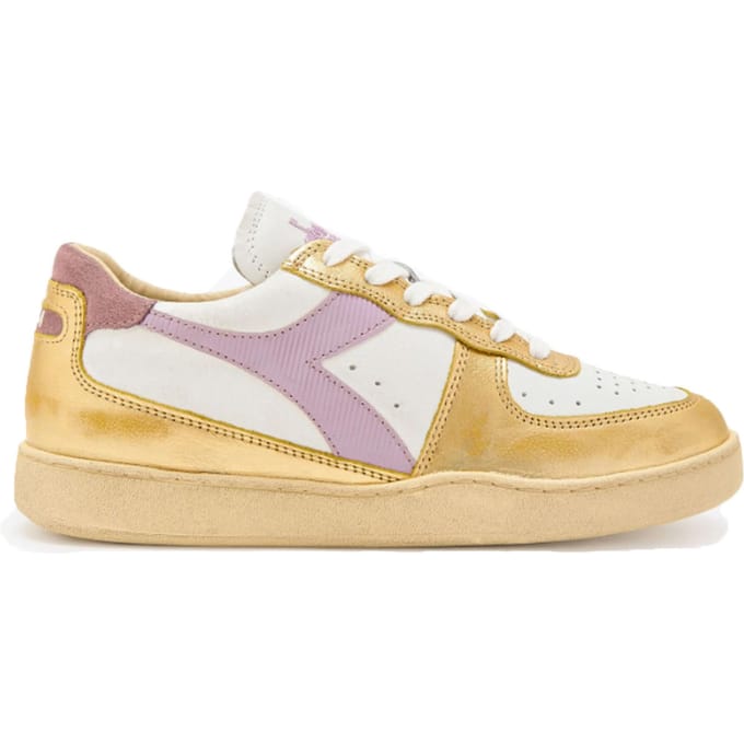 Diadora - Mi Mand Low Metal C5363 Wit/goud 201.179034